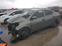 Vehiculos salvage en venta de Copart Grand Prairie, TX: 2017 Nissan Versa S