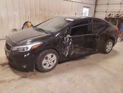 Salvage cars for sale at Abilene, TX auction: 2017 KIA Forte LX