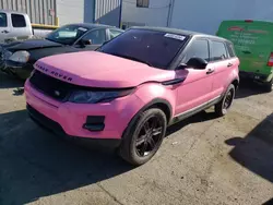 Salvage cars for sale at Vallejo, CA auction: 2014 Land Rover Range Rover Evoque Pure Plus