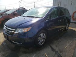 Salvage cars for sale at Chicago Heights, IL auction: 2016 Honda Odyssey SE