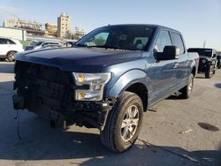 Salvage cars for sale at New Orleans, LA auction: 2016 Ford F150 Supercrew