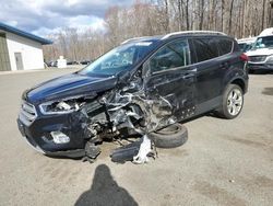 Salvage cars for sale from Copart East Granby, CT: 2019 Ford Escape Titanium