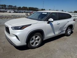 Salvage cars for sale at Dunn, NC auction: 2022 Toyota Highlander L