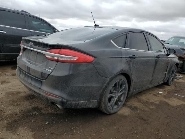 2018 Ford Fusion SE Hybrid