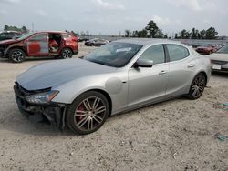 Salvage cars for sale from Copart Houston, TX: 2014 Maserati Ghibli S