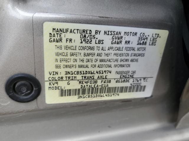 2006 Nissan Sentra 1.8