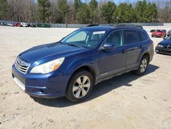 Subaru Outback salvage cars for sale: 2011 Subaru Outback 2.5I Limited