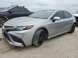 Salvage cars for sale from Copart San Antonio, TX: 2021 Toyota Camry XSE
