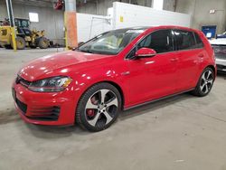 Salvage cars for sale from Copart Blaine, MN: 2017 Volkswagen GTI S/SE