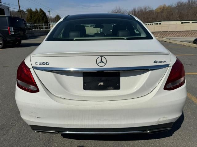 2016 Mercedes-Benz C 300 4matic