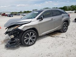 Salvage cars for sale from Copart New Braunfels, TX: 2018 Lexus RX 350 Base