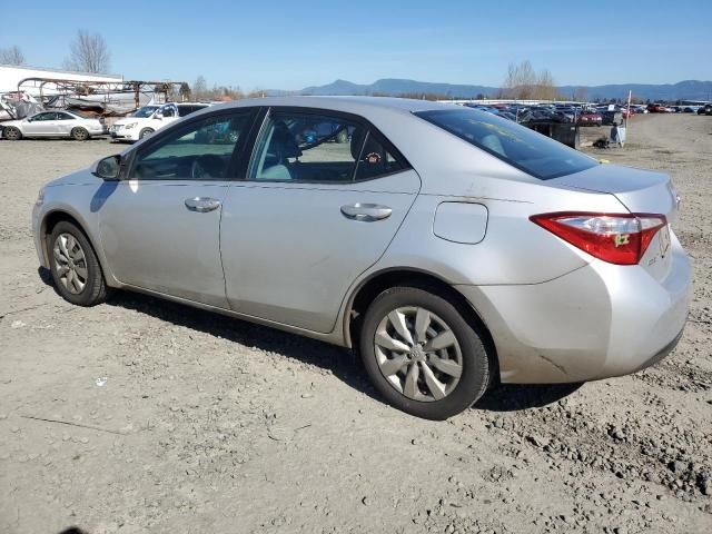 2015 Toyota Corolla L