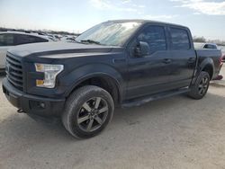 Salvage cars for sale from Copart San Antonio, TX: 2015 Ford F150 Supercrew