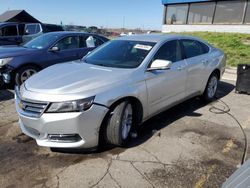 Salvage cars for sale from Copart Woodhaven, MI: 2014 Chevrolet Impala LT