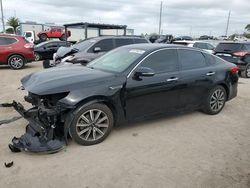 Salvage cars for sale at Riverview, FL auction: 2019 KIA Optima LX