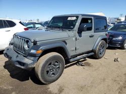 Jeep salvage cars for sale: 2020 Jeep Wrangler Sport