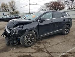 Salvage cars for sale at auction: 2024 KIA Sportage EX