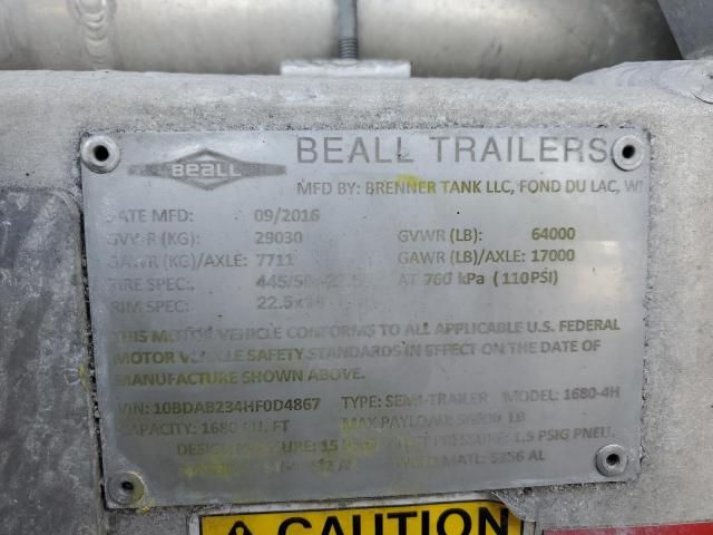 2017 Bren Tank Trailer