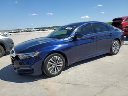 Salvage cars for sale from Copart Grand Prairie, TX: 2020 Honda Accord Hybrid