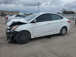 Salvage cars for sale from Copart Wilmer, TX: 2016 Hyundai Accent SE
