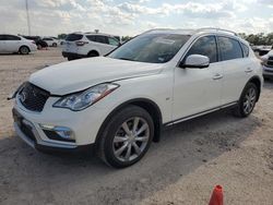Salvage cars for sale at Houston, TX auction: 2016 Infiniti QX50