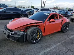 Salvage cars for sale at Van Nuys, CA auction: 2016 Porsche 911 GT3 RS