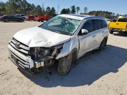 Toyota Highlander salvage cars for sale: 2019 Toyota Highlander SE