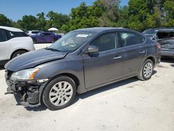 Vehiculos salvage en venta de Copart Ocala, FL: 2015 Nissan Sentra S