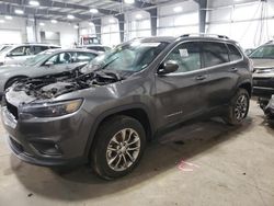 Carros con motor quemado a la venta en subasta: 2021 Jeep Cherokee Latitude LUX