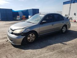 Salvage cars for sale from Copart Opa Locka, FL: 2005 Honda Civic Hybrid