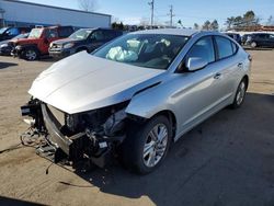 Hyundai Elantra salvage cars for sale: 2019 Hyundai Elantra SEL