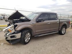 Salvage cars for sale at Houston, TX auction: 2018 Ford F150 Supercrew