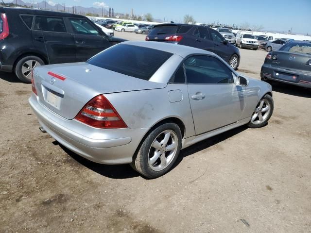 2001 Mercedes-Benz SLK 320