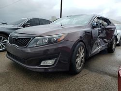 KIA Optima lx salvage cars for sale: 2015 KIA Optima LX