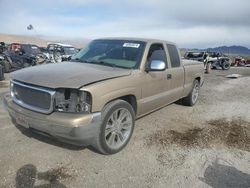 Salvage cars for sale at North Las Vegas, NV auction: 2001 GMC New Sierra C1500