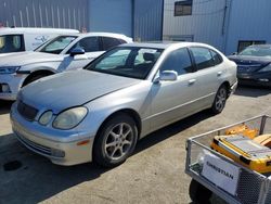 Salvage cars for sale from Copart Vallejo, CA: 2000 Lexus GS 300