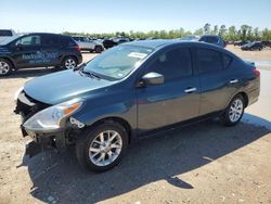 Salvage cars for sale from Copart Houston, TX: 2016 Nissan Versa S