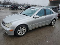 Salvage cars for sale from Copart Fort Wayne, IN: 2004 Mercedes-Benz C 230K Sport Sedan