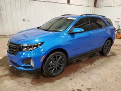 Salvage cars for sale at Lansing, MI auction: 2024 Chevrolet Equinox RS