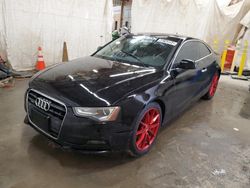 Salvage cars for sale at Madisonville, TN auction: 2014 Audi A5 Premium