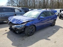 Salvage cars for sale at Glassboro, NJ auction: 2022 Hyundai Elantra SEL