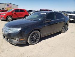 Salvage cars for sale from Copart Amarillo, TX: 2011 Ford Fusion SE