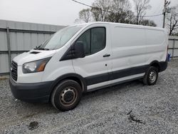 Salvage trucks for sale at Gastonia, NC auction: 2019 Ford Transit T-150