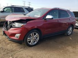 Salvage cars for sale from Copart Elgin, IL: 2018 Chevrolet Equinox Premier