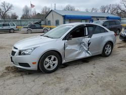 Salvage cars for sale at Wichita, KS auction: 2014 Chevrolet Cruze LT