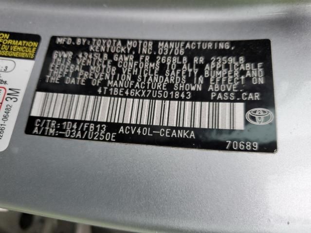 2007 Toyota Camry CE