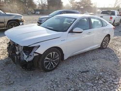 Salvage cars for sale at Madisonville, TN auction: 2021 Honda Accord Hybrid EX