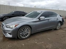 Salvage cars for sale from Copart San Martin, CA: 2020 Infiniti Q50 Pure