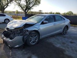 Toyota salvage cars for sale: 2017 Toyota Camry LE