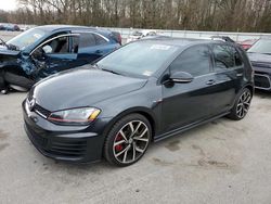 Salvage cars for sale at auction: 2017 Volkswagen GTI S/SE